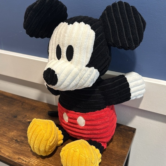 Vintage style Walt Disney Parks Mickey Mouse Plush Doll Stuffed Toy - Picture 2 of 6